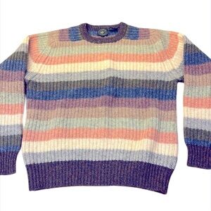 SADDLES ⭐️  vintage 100% shetland sweater